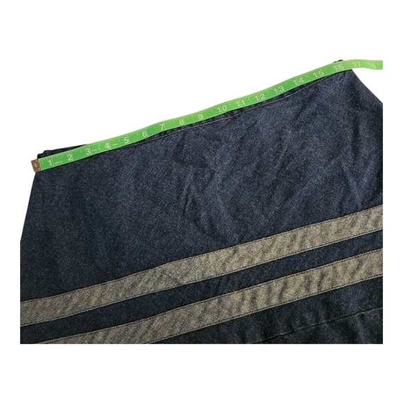 Debbie Shuchat Tiered Denim Skirt Made In Canada SZE 12​​ - Picture 4 of 6